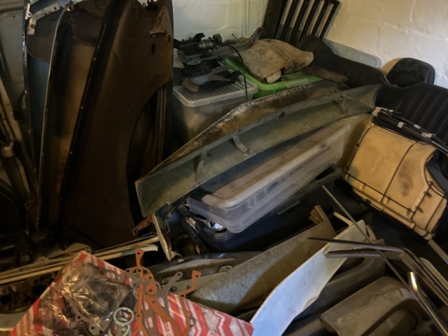 1378036-158 Veteranbilar 3st Toyota Celica (RA28, TA22, RA40) inkl. stor mängd reservdelar och tillbehör