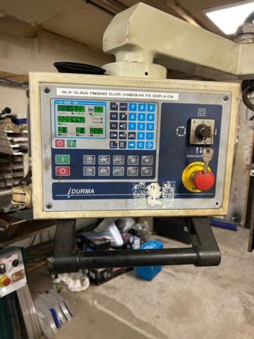 1411342-4 Hydraulisk gradsax / plåtsax Durmazlar DHGM 3006 (2003)