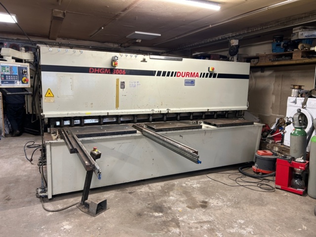 1411342-2 Hydraulisk gradsax / plåtsax Durmazlar DHGM 3006 (2003)