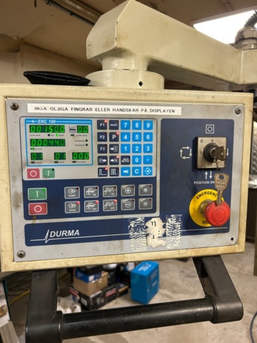 1411342-32 Hydraulisk gradsax / plåtsax Durmazlar DHGM 3006 (2003)