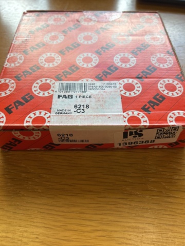 1396388-2 Ball bearing - FAG 6218-C3