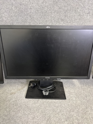 1408468-3 ASUS VA24DQLB, Fujitsu P23T-6 IPS, AOC – modell okänd, 3st skärmar