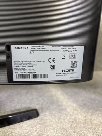 1408469-5 Samsung S24F356FHU – 23,5″, 2st skärmar