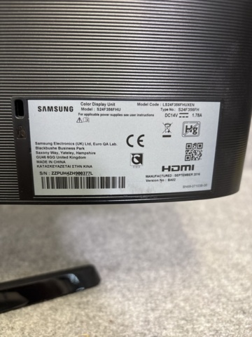 1408469-6 Samsung S24F356FHU – 23,5″, 2st skärmar