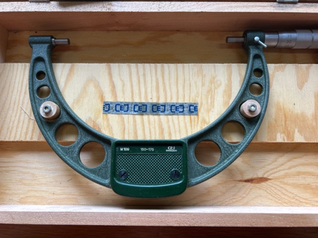 1396356-2 Micrometer - CEJ M109 (150-175mm)