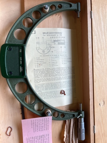 1396355-3 Micrometer - CEJ No. 170 (225–250 mm)