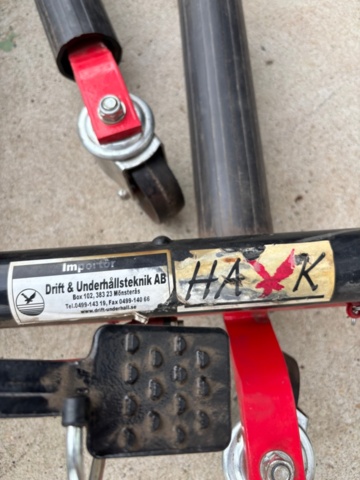 1372441-3 Hjuldolly DUAB Hawk – 4 st