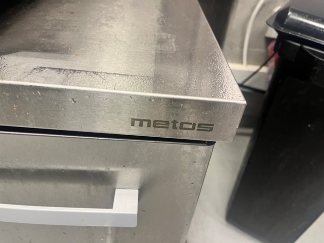 1409943-2 Grill cooling bench Metos 4 drawers