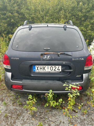 1383191-4 Hyundai Santa Fe 2.4 4WD Manuell, 145hk, 2006 (Reparationsobjekt)