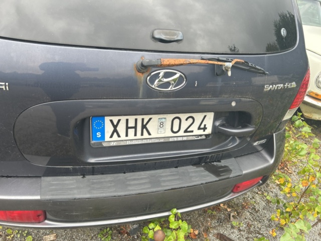 1383191-34 Hyundai Santa Fe 2.4 4WD Manuell, 145hk, 2006 (Reparationsobjekt)