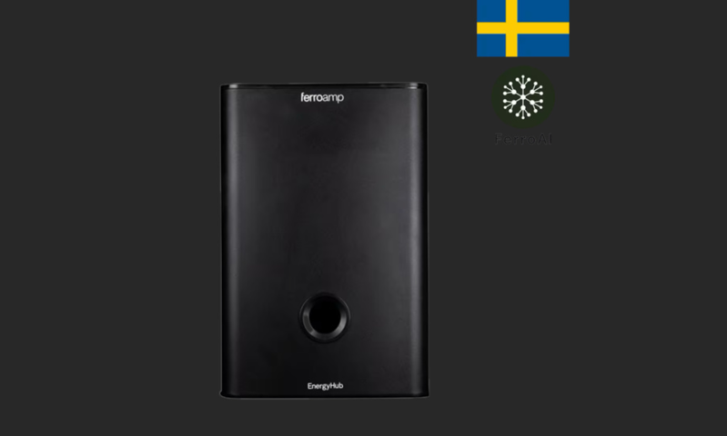 1411735-2 Ferroamp 8 kW solcellspaket – Svenskt AI-optimerat premiumsystem med EnergyHub, 16 paneler