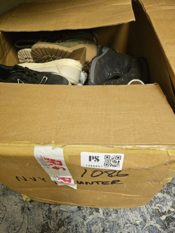 1408857-5 Skor, blandat parti – olika modeller och storlekar