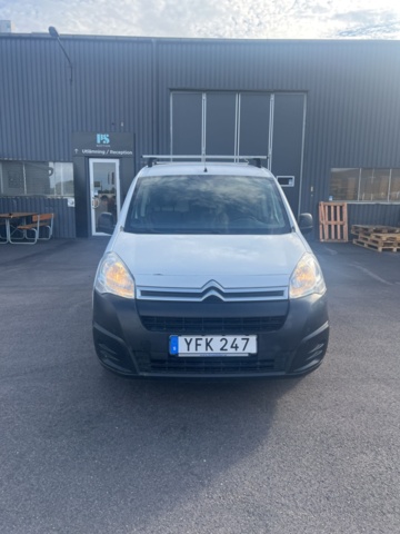 1338332-2 Citroën Berlingo Van Increased Payload 1.6 BlueHDi 75 8v Manuell, 75hk, -2016