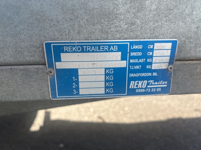 1338333-11 Gallersläp - Reko Trailer