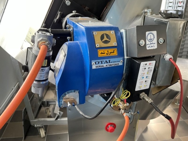 1412142-13 Gasdriven ugn för lavash och taftoonbröd