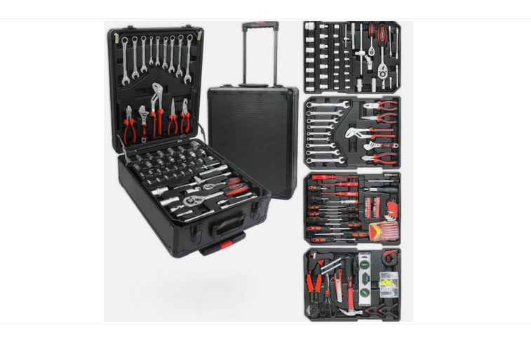 1412539-1 Verktygsvagn i aluminium - 393 delar