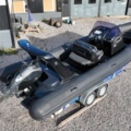 1411905-5 Brig Eagle 780 med Evinrude 300 hk och dubbelaxlad trailer – välutrustad RIB i toppklass