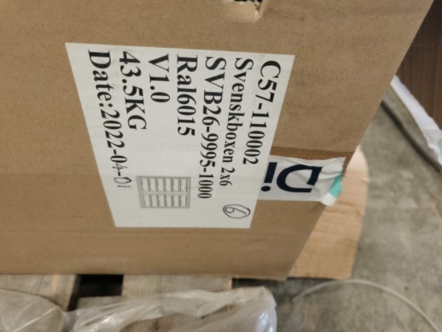 1331875-23 Parti med blandade VVS och ventilationstillbehör