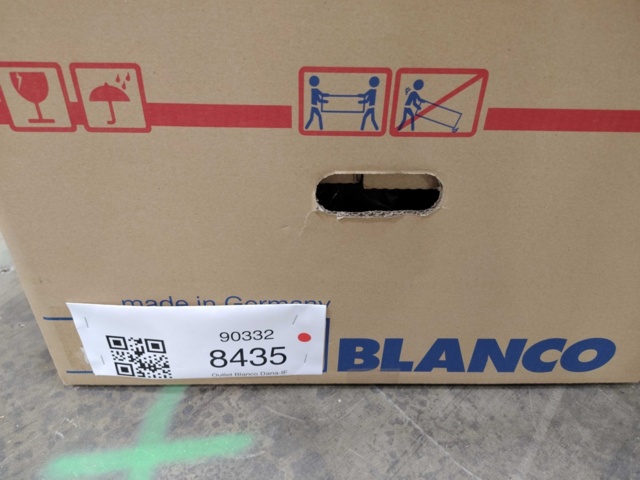 1412592-3 Diskho - Blanco Dana-IF, Rostfritt stål