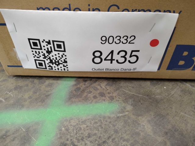 1412592-4 Diskho - Blanco Dana-IF, Rostfritt stål