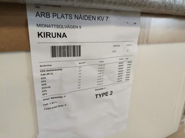 1331878-18 Köksinredning, dörrar med mera