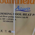 1412674-2 Pool heater BP-140WS - 14kW / 8m3/h
