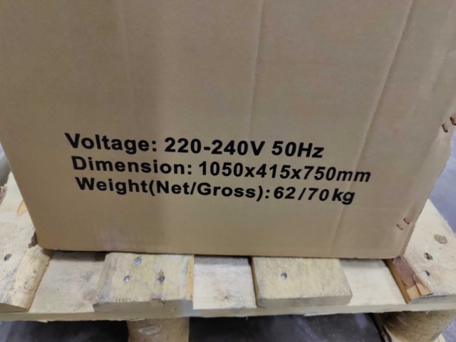 1412674-5 Pool heater BP-140WS - 14kW / 8m3/h