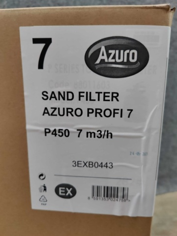 1412653-3 Sand filter Mountfield Azuro 7 profi 7 m³