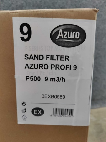 1412670-3 Sand filter Mountfield Azuro PRO 9 m³