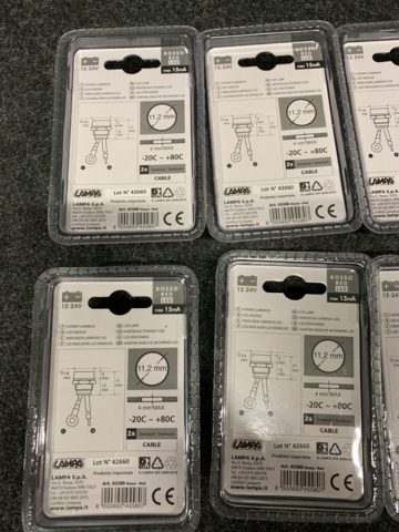 1412444-5 10 LED indicator lights