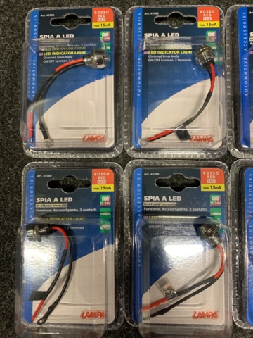 1412446-2 10 st LED indikatorlampor