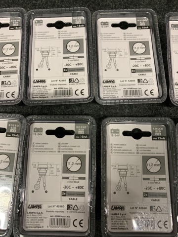 1412447-6 10 LED indicator lights