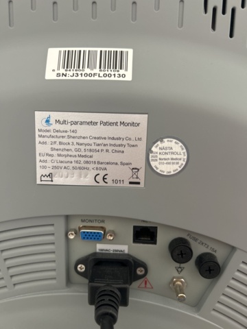 1396437-14 Anestesiapparat Dräger Primus med patientövervakning och förgasare