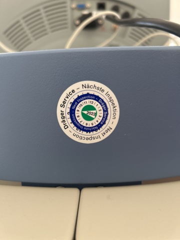 1396437-20 Anestesiapparat Dräger Primus med patientövervakning och förgasare