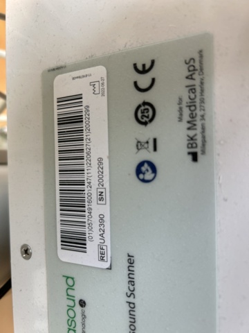 1396439-8 Ultraljudssystem BK Medical bk3000 med Fusion TR och 3D Guidance