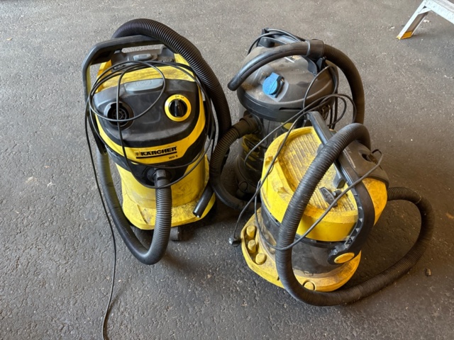 1388697-1 Dammsugare 3st, Kärcher och Biltema