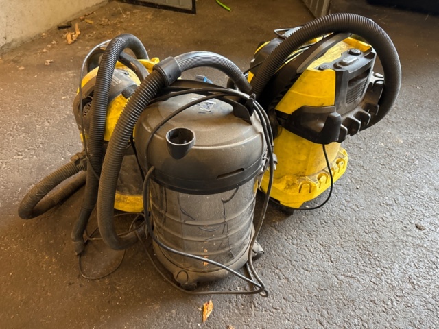 1388697-5 Dammsugare 3st, Kärcher och Biltema