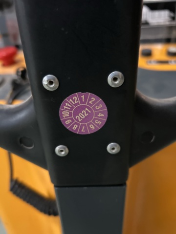 1383201-11 Elektrisk handstaplare - Jungheinrich HC 110