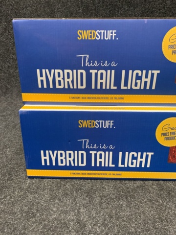 1411963-2 2 st Baklampor Göd/ LED 5 funktioner