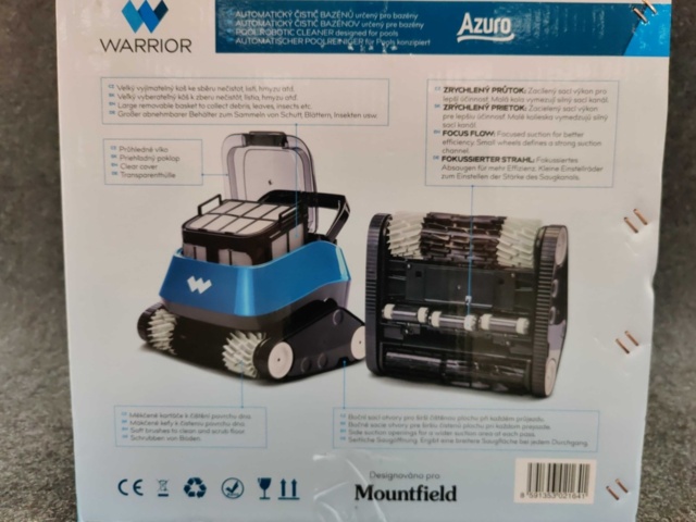 1412709-6 Pool robot Mountfield Azuro Warrior 2