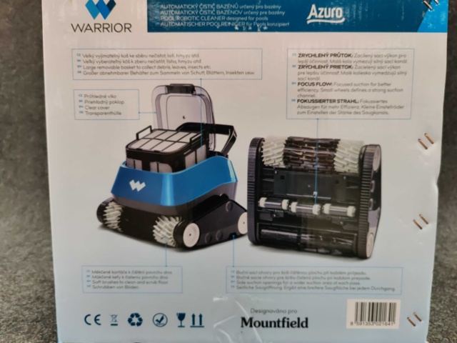 1412710-7 Pool robot Mountfield Azuro Warrior 2
