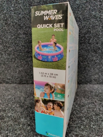 1412843-4 2 children's pool Mountfield Swing, pink