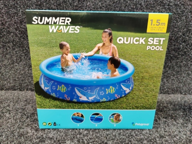 1412885-4 2 st Barnpool Mountfield Swing, blå