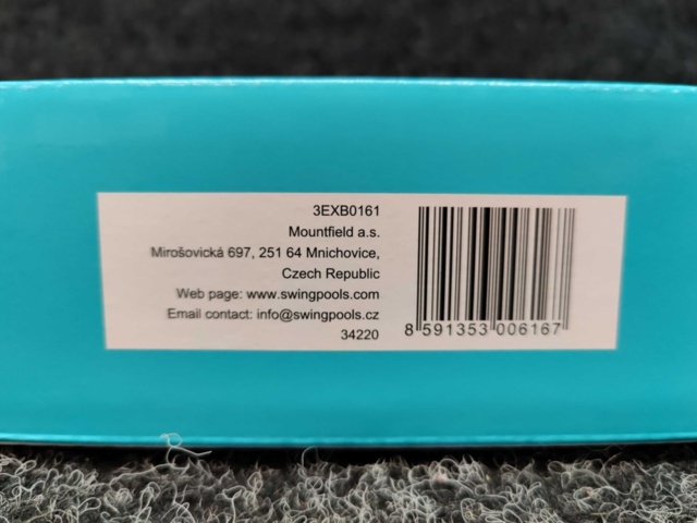 1412891-6 2 st Barnpool Mountfield Swing, blå