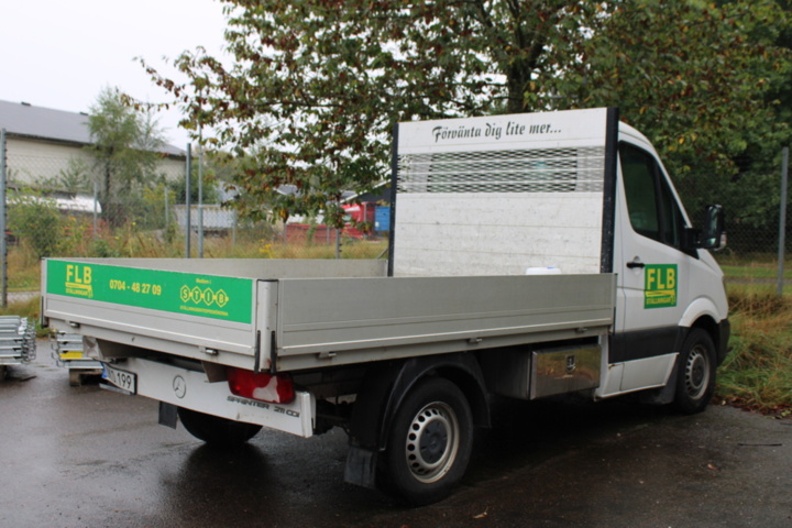 1388725-3 Mercedes-Benz Sprinter 211 CDI Chassi Enkelhytt Manuell, 114hk, 2017 (rep objekt)