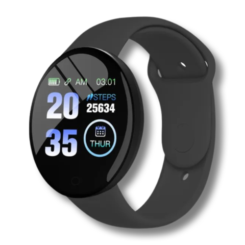 1413103-1 2 st Smartwatch Macaron Svart - Fri frakt