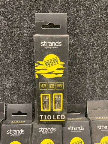 1412501-6 41 st Förpackningar LED Lampor T10