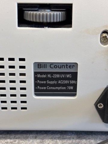 918859-3 Sedelräknare - HL-2200 UV/MG