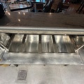 1403431-4 Refrigerated counter with cooling well and superstructure, Inox