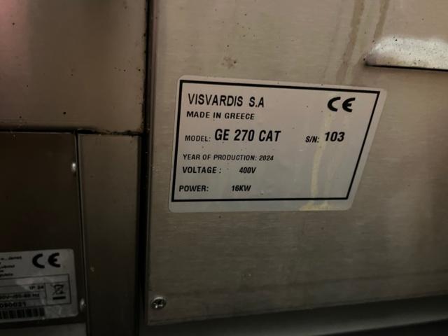 1403441-7 Elektrisk grill, Visvardis GE 270 CAT